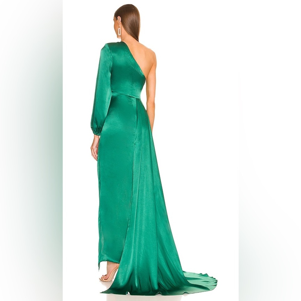 x REVOLVE Heather Gown in Green size S.
Michael Costello…NWOT - Picture 4 of 5